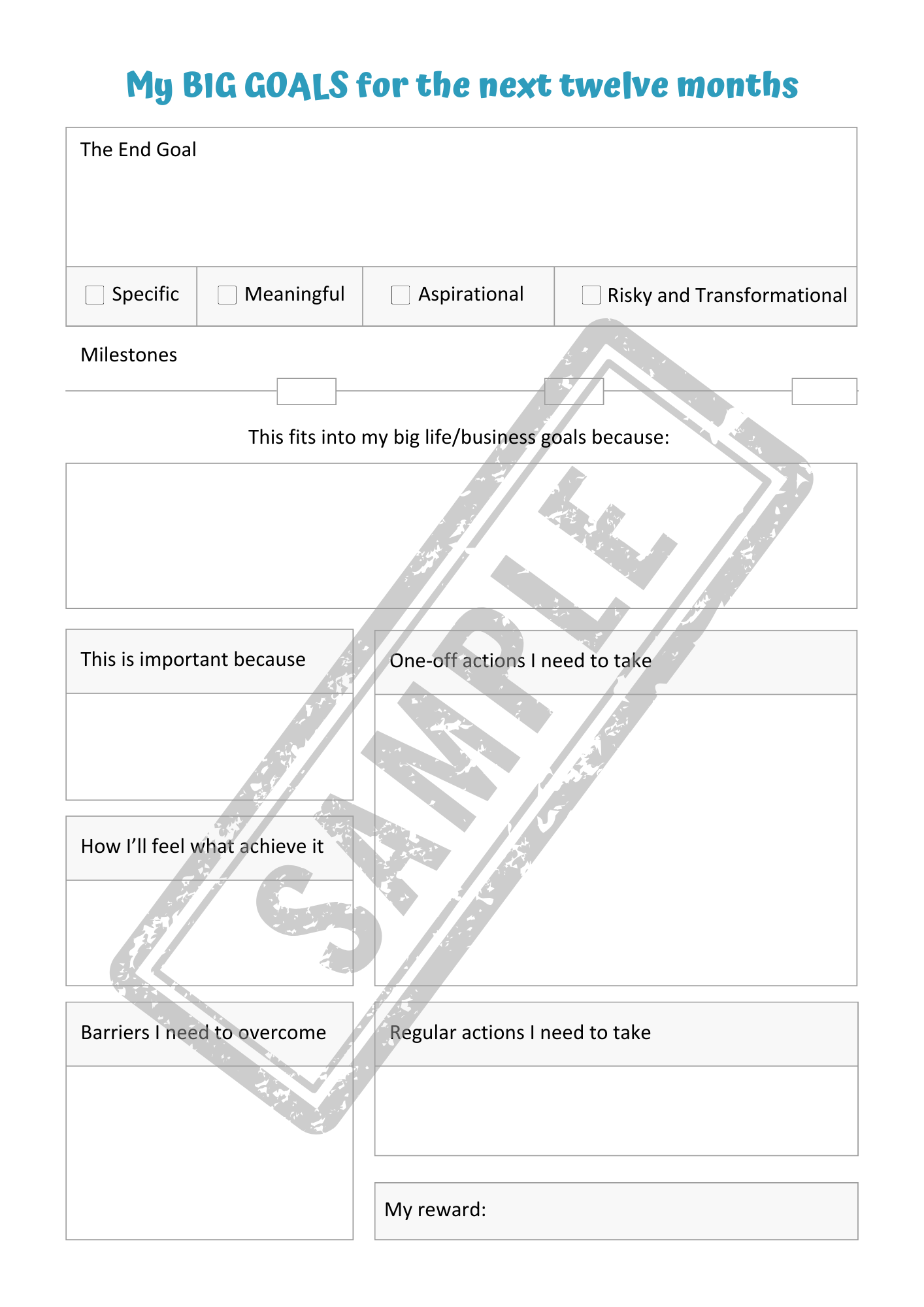 The Kind Spider Marketing Planner (Downloadable PDF)